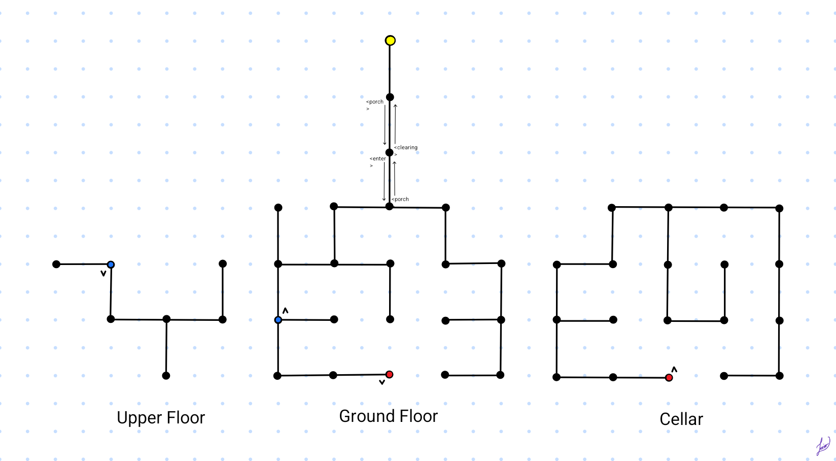 Map of Mouse House